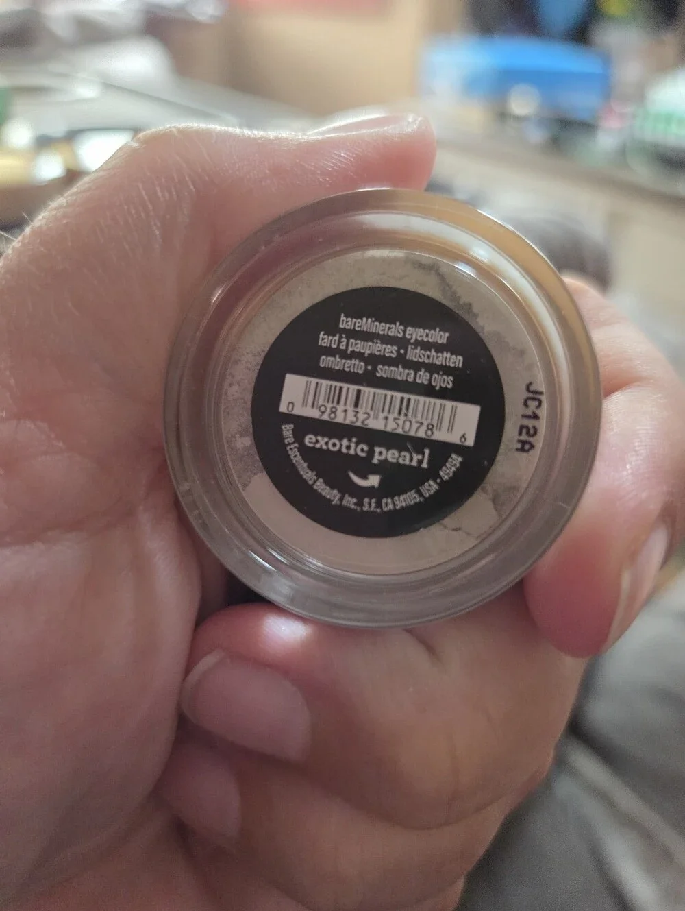bareMinerals Eyecolor *Exotic Pearl*Loose Powder SEALED! .02 Oz Authentic Rare